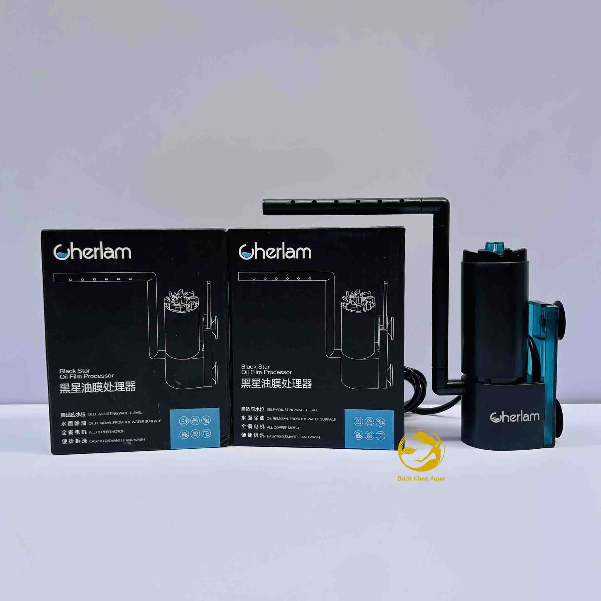 Lọc váng xoay Cherlam CCY-001S đầu phun tia mới nhất